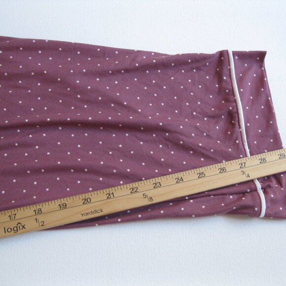 Lucky Brand Women 2-Pack Straight Leg Lounge Pant W/Drawstrings Pink dot/blue XL - Picture 8 of 11